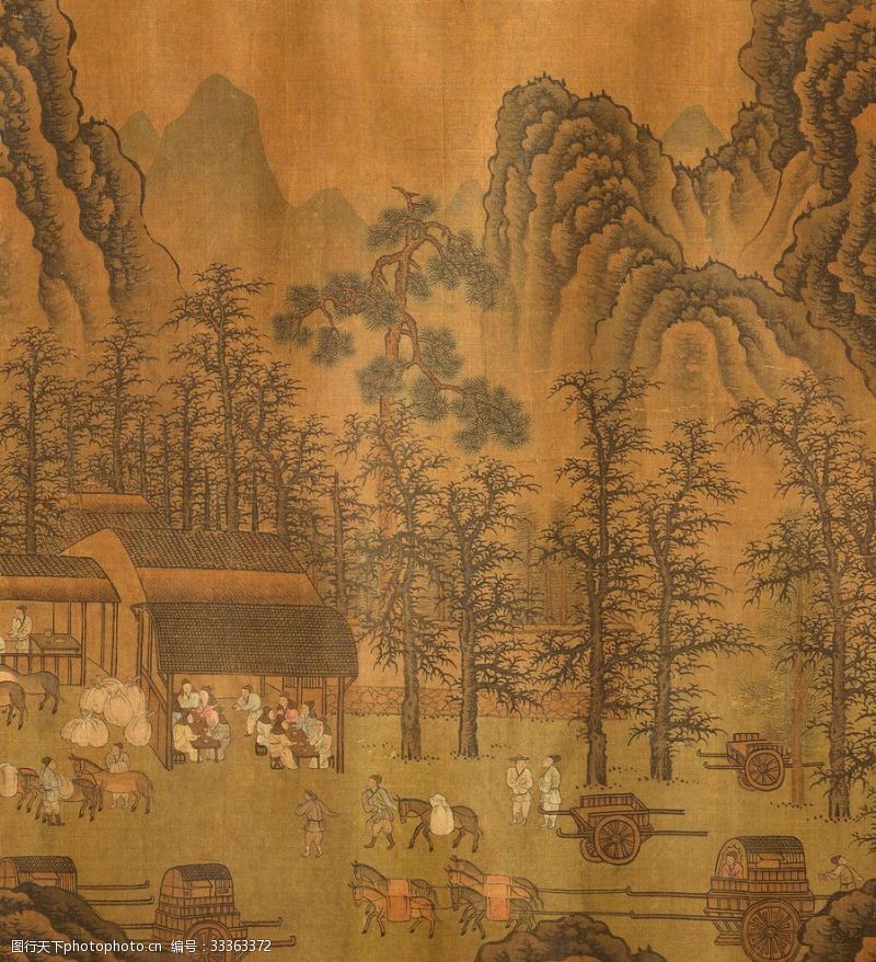 古典风格中国古典大师国画