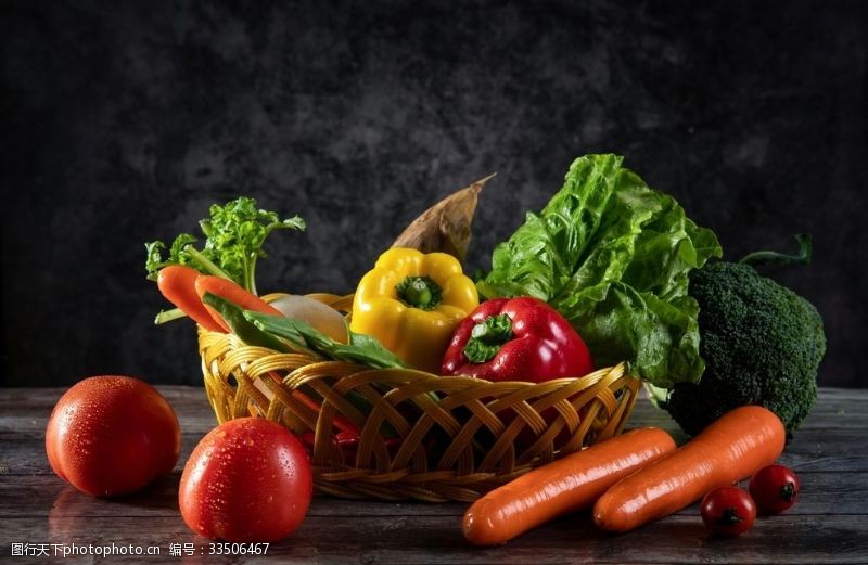 绿色蔬菜展架素材果蔬
